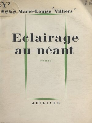 cover image of Éclairage au néant